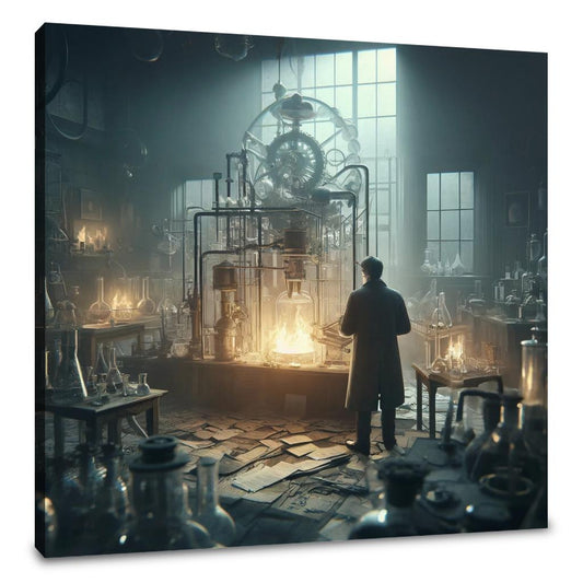 The Alchemist's Inquiry Canvas - Main Image