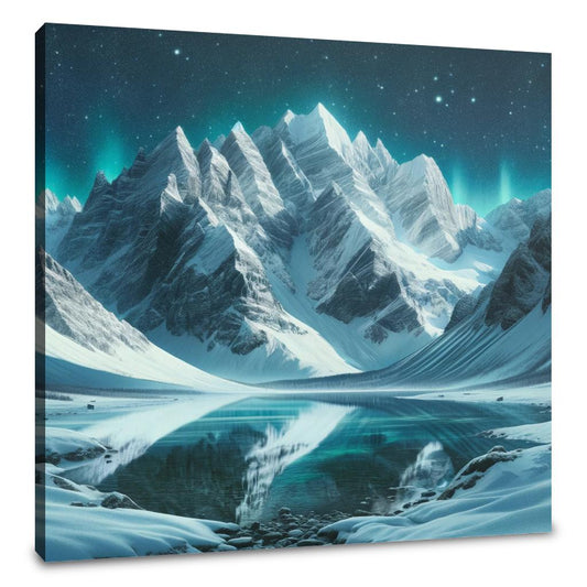 Stellar Peaks Canvas - Main Image