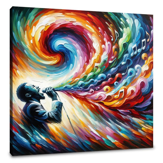 Jazz Resonance Canvas - Main Image