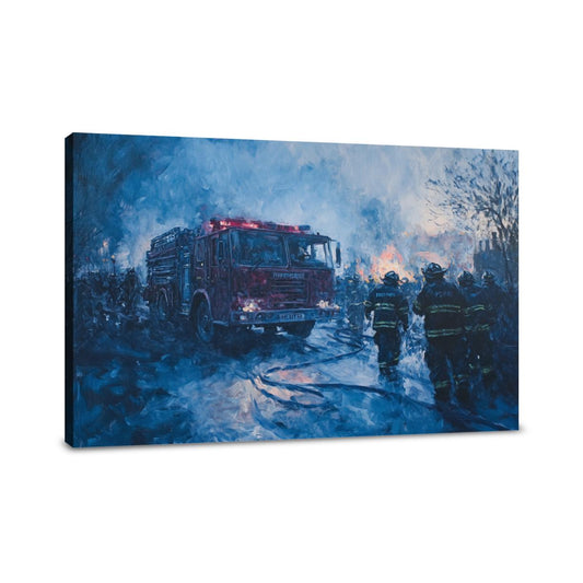 Twilight Fire Service Canvas - Main Image