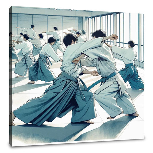 Aikido Harmony Canvas - Main Image