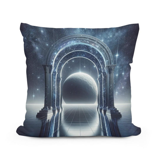 Starry Gateway Cotton Cushion - Main Image