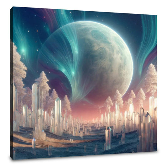 Crystalline Enchantment Canvas - Main Image
