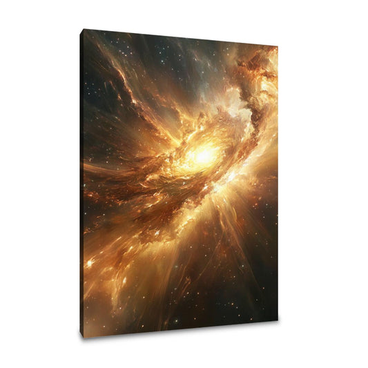 Celestial Starburst Canvas - Main Image