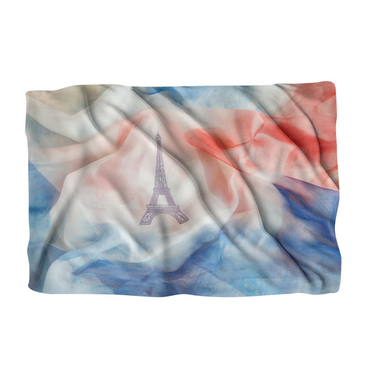 Eiffel Tricolour Blanket - Main Image