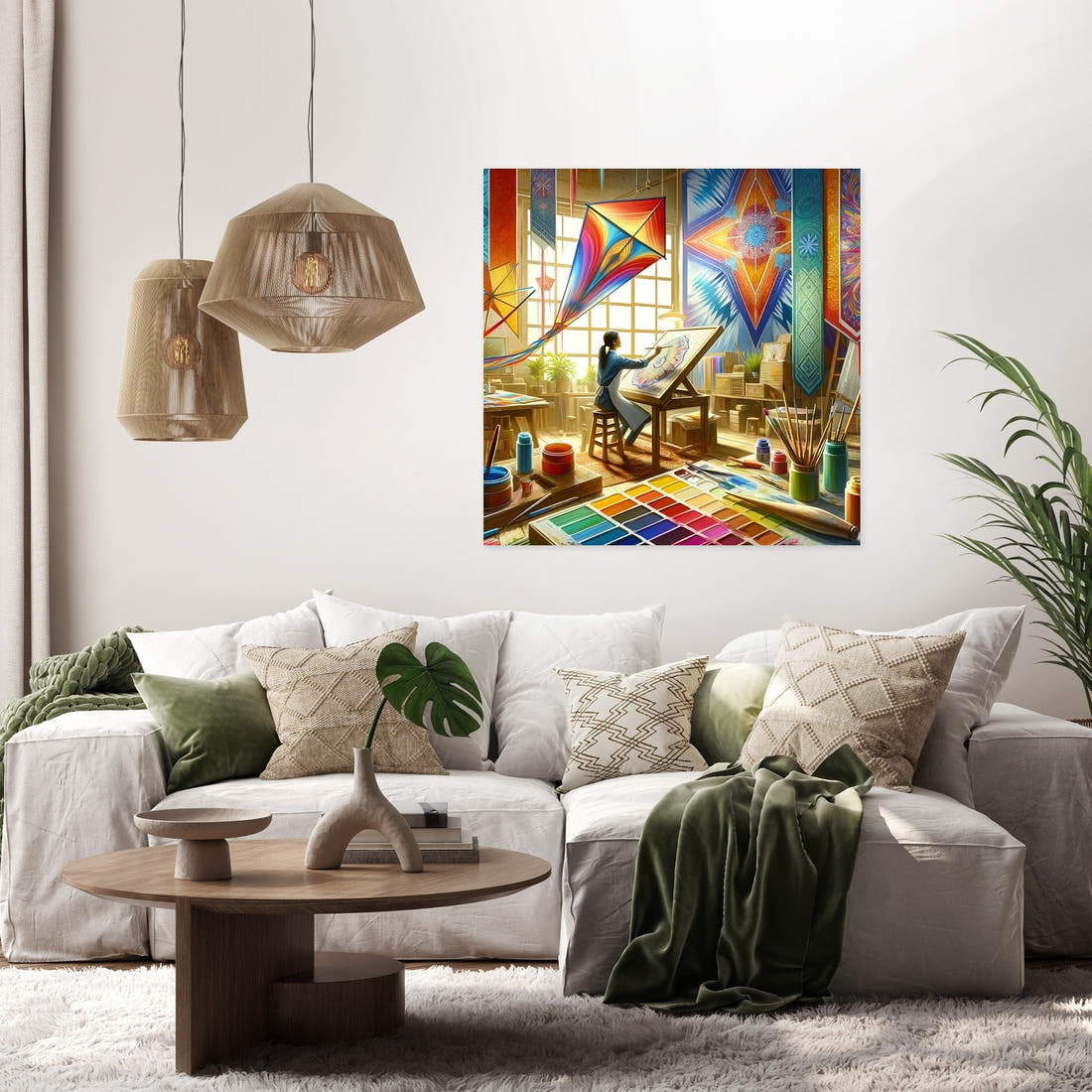 Artisan's Flight Canvas - Secondary Image 2