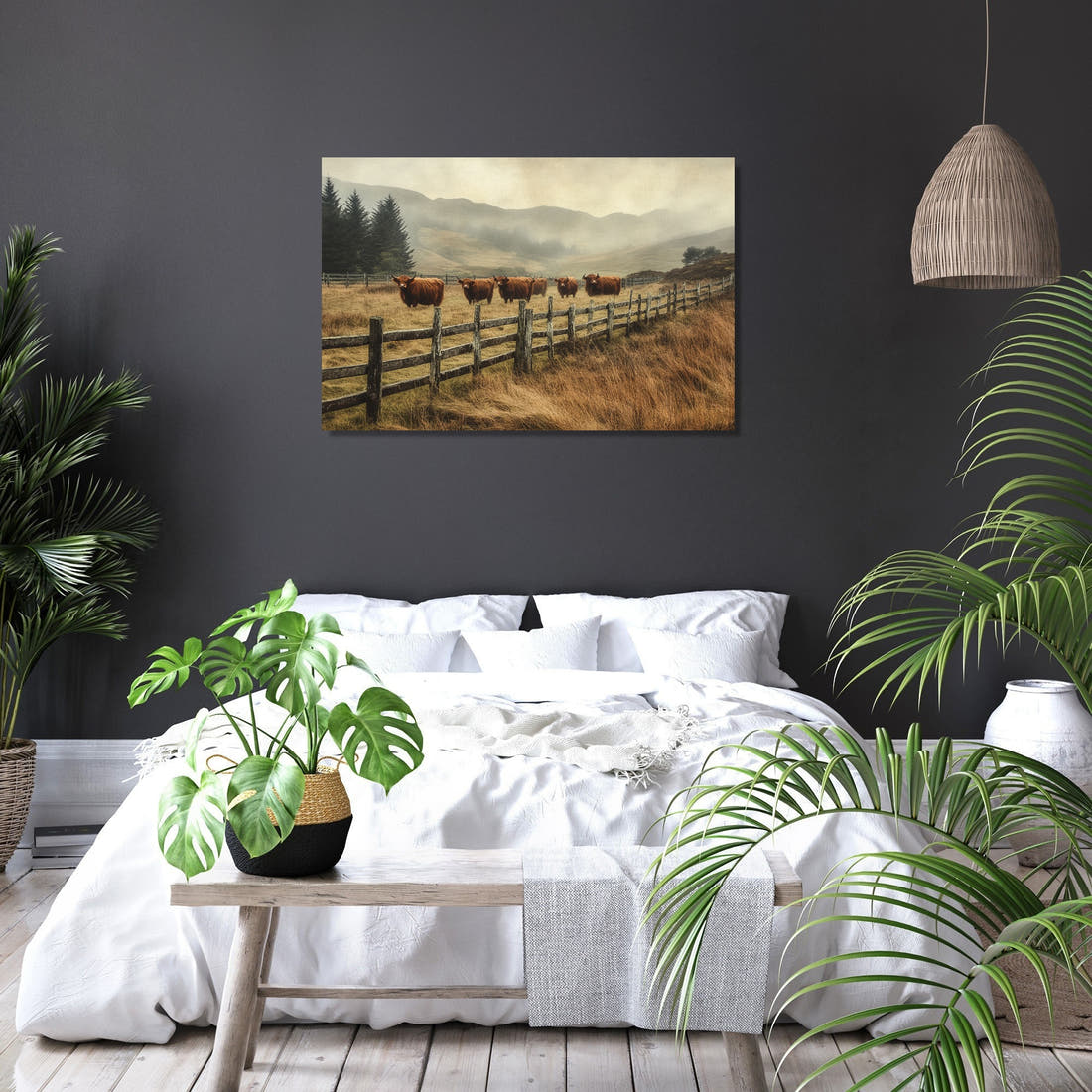 Highland Cows Canvas - Secondary Image 6