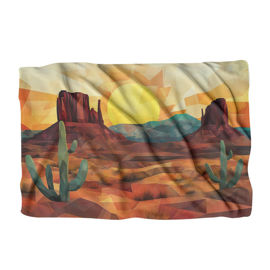 Geometric Wild West Blanket - Main Image
