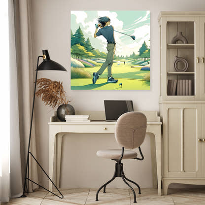 Serene Swing Canvas - Secondary Image 4