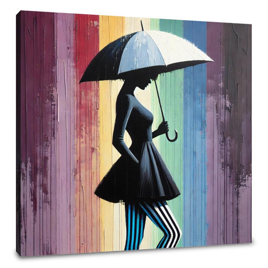 Midnight Rainbow Canvas - Main Image