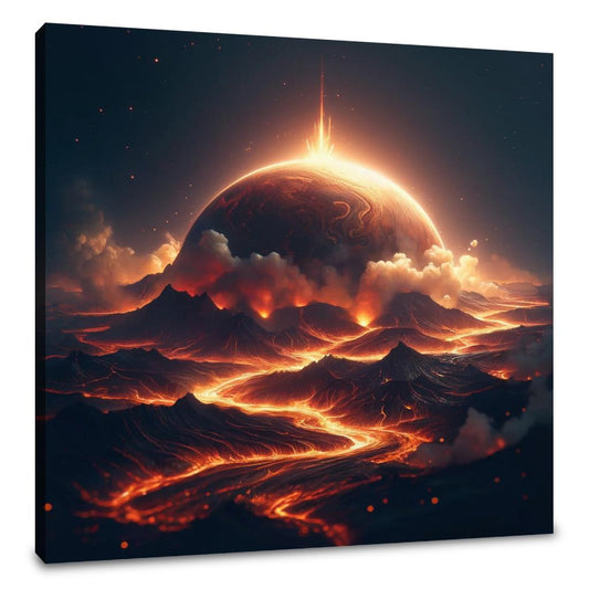 Lava Planet Canvas - Main Image