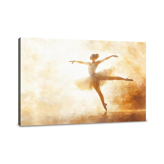 Nostalgic Ballerina Canvas - Main Image