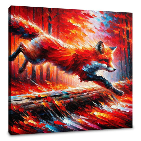 Autumn Leap Canvas - Main Image