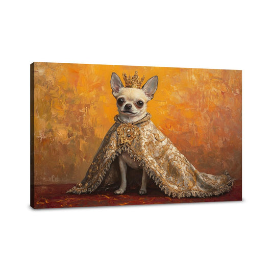 Chihuahua Royalty Canvas - Main Image