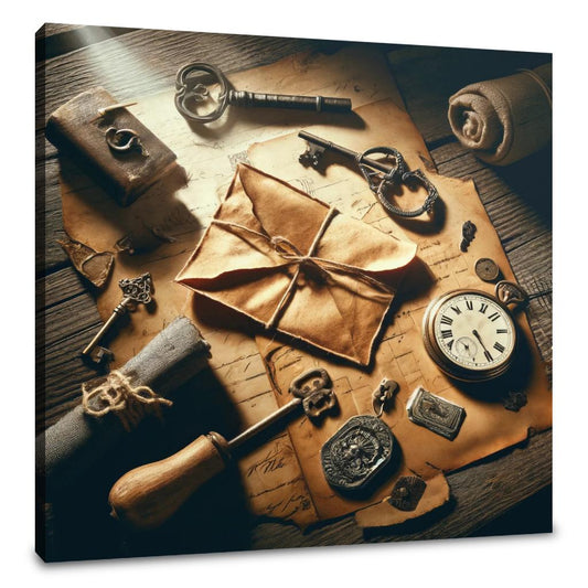 Clues of the Past Canvas - Main Image