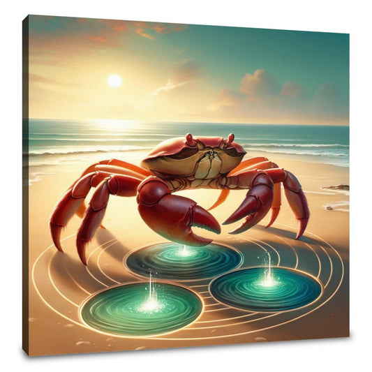 Cancer’s Healing Shore Canvas - Main Image