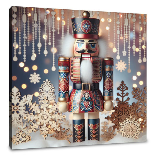 Enchanted Nutcracker Holiday Canvas - Main Image