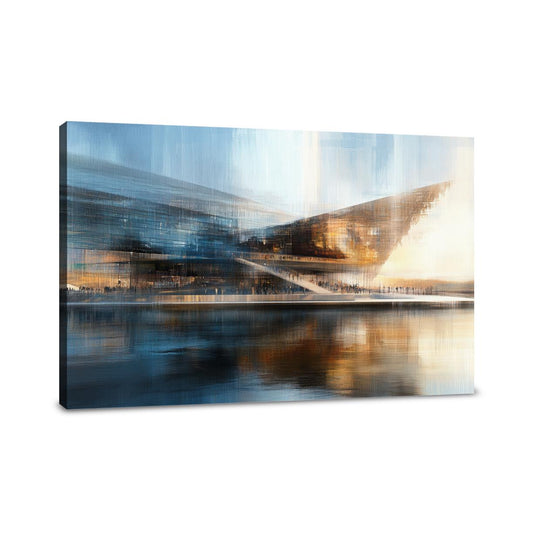 Dundee V&A Afternoon Canvas - Main Image