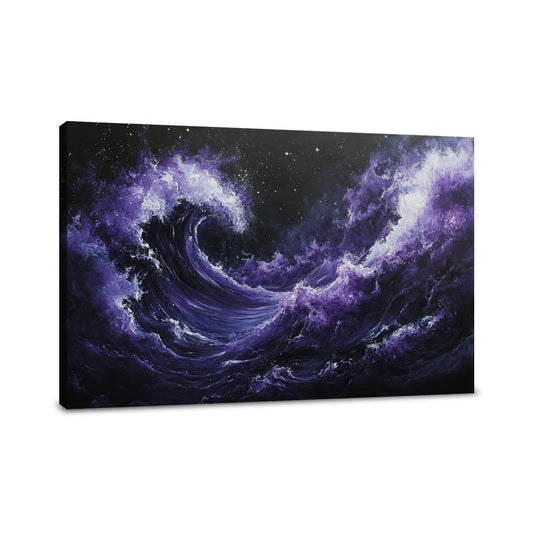 Cosmic Wave Canvas - Main Image