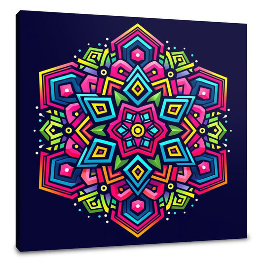 Vibrant Interlock Canvas - Main Image