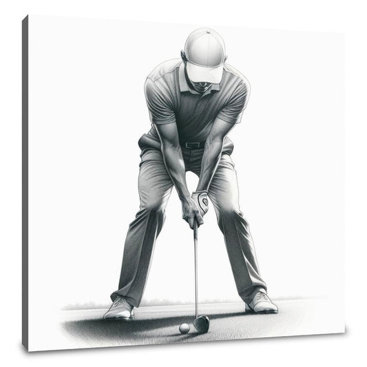 Focused Stance Canvas - Main Image