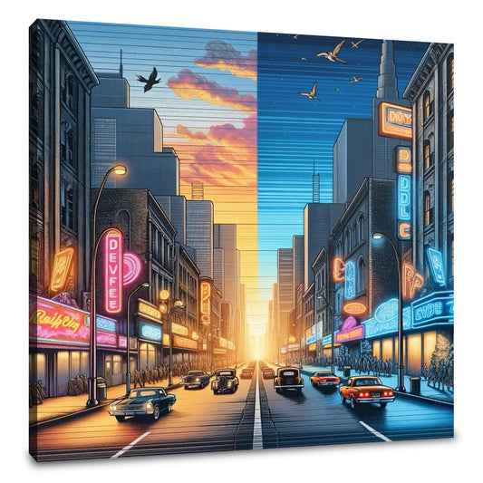Metropolis Evolution Canvas - Main Image