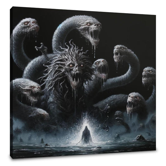 Swamp Battle Canvas - Main Image