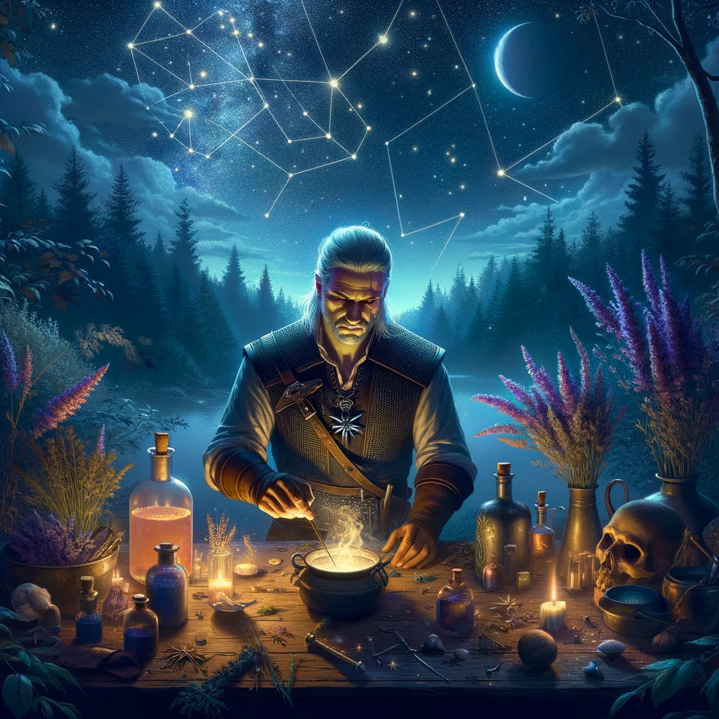 Alchemy Under Stars Canvas