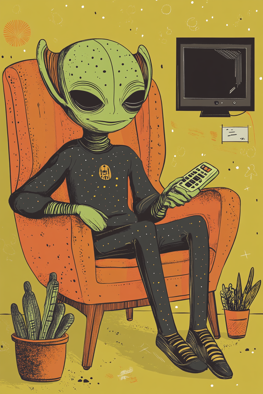Alien Recliner Canvas