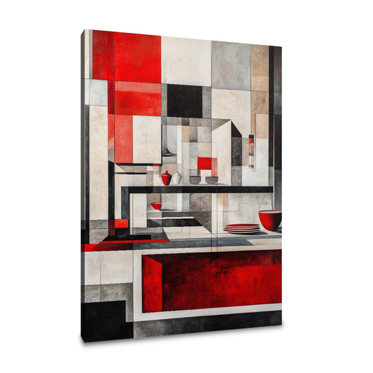 Constructivist Kitchen Canvas - Main Image