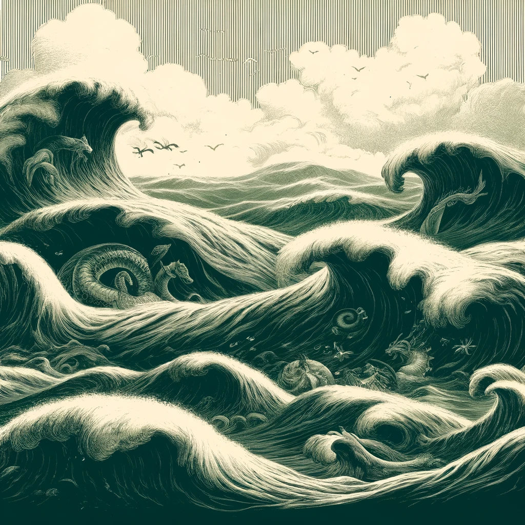 Ancient Waters Canvas