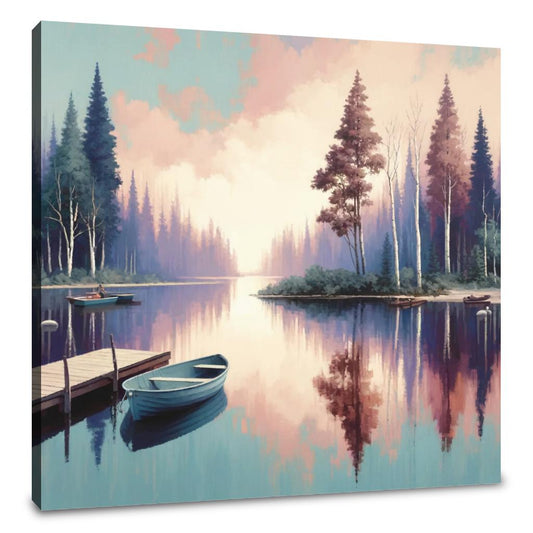Calm Lake Canvas - Main Image
