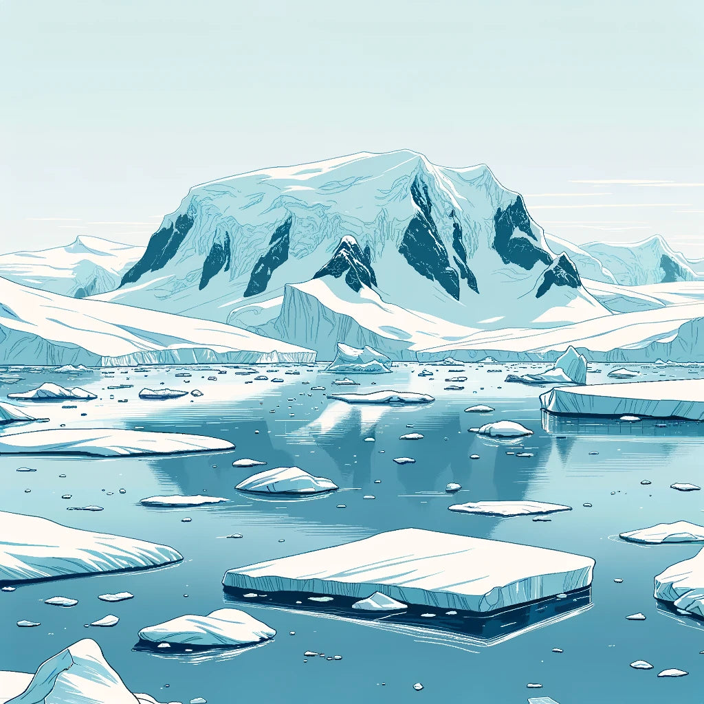 Antarctic Serenity Canvas