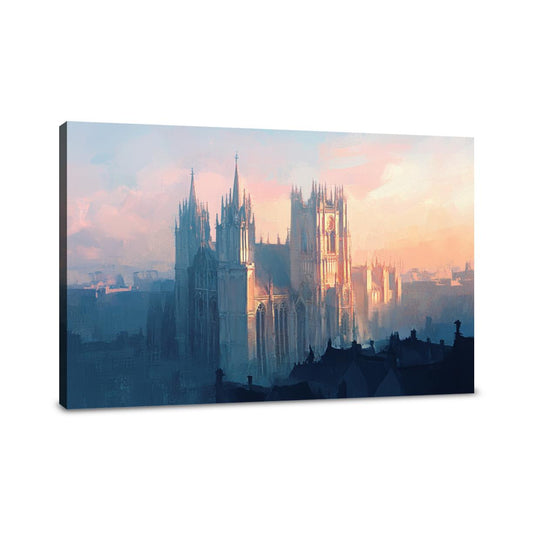 York Minster Morning Canvas - Main Image