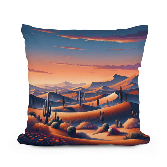Twilight Dunes Cotton Cushion - Main Image