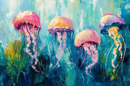 Aquatic Dreamscape Canvas