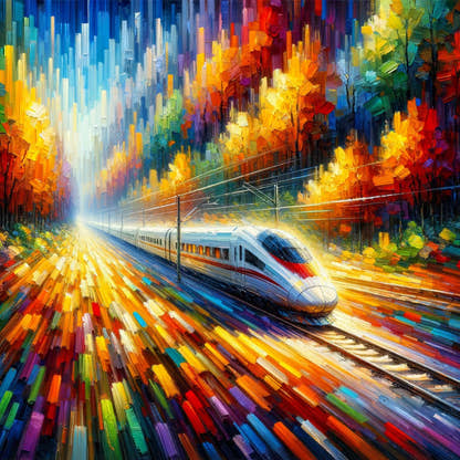 Autumn Express Cotton Cushion