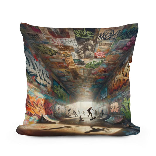 Underpass Artistry Cotton Cushion - Main Image