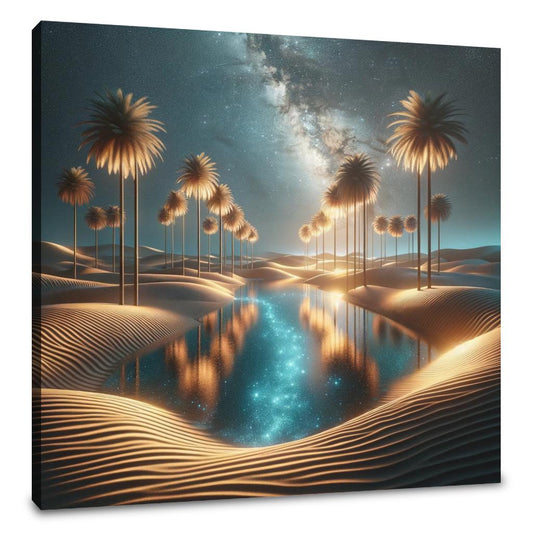 Starlight Oasis Canvas - Main Image