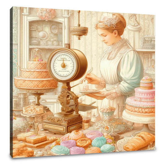 Pastel Patissier Canvas - Main Image