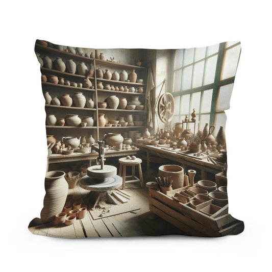 Earthen Creations Cotton Cushion - Main Image