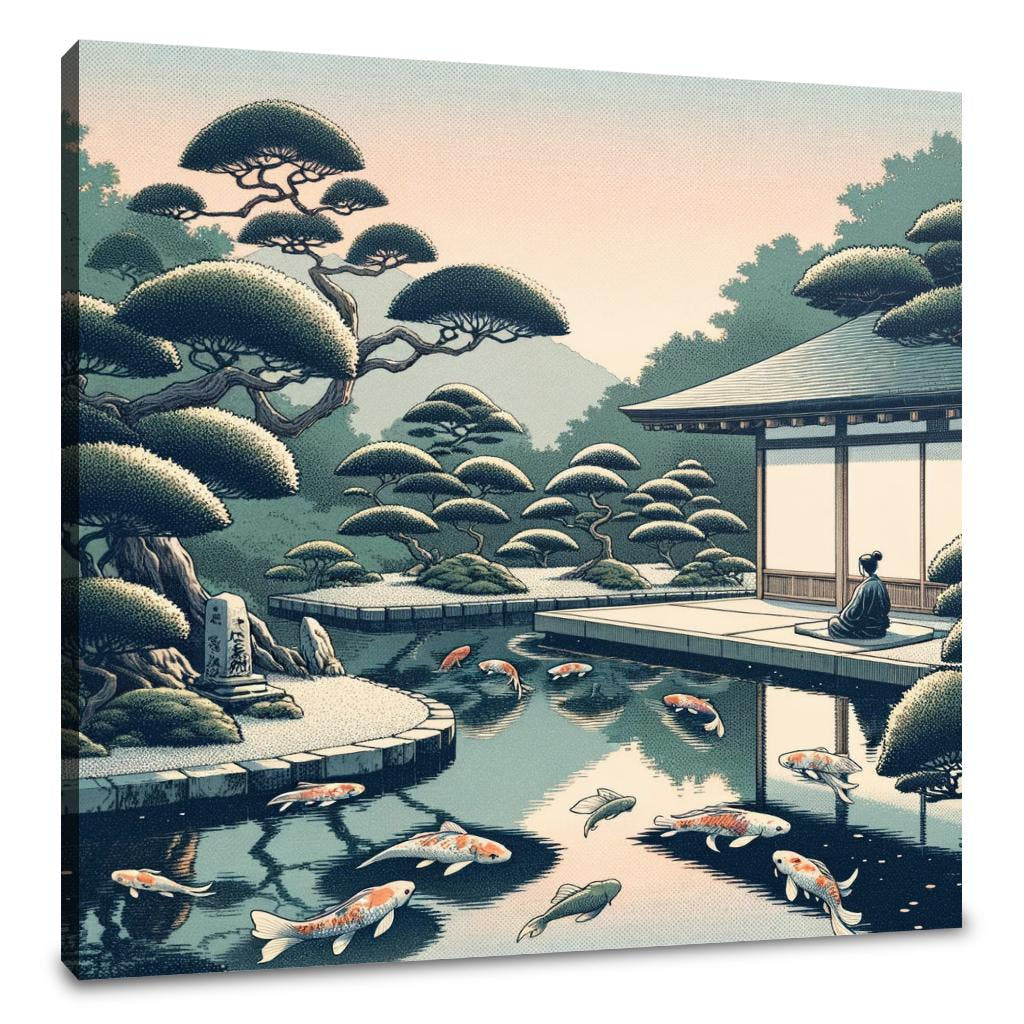 Zen Reflections Canvas - Main Image