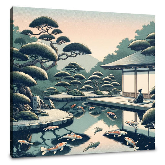 Zen Reflections Canvas - Main Image