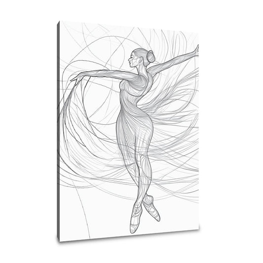 Dancer's Grace Canvas - Main Image