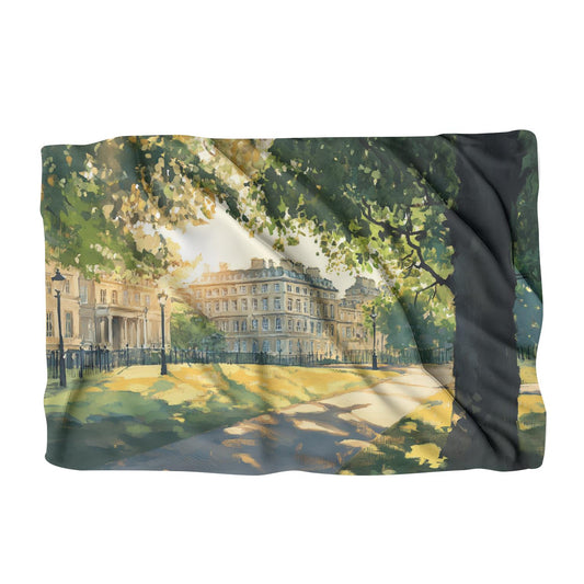Radiant Royal Crescent Blanket - Main Image
