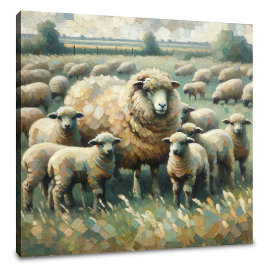 Pastoral Harmony Canvas - Main Image