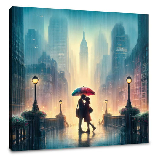 Spring Rain Romance Canvas - Main Image