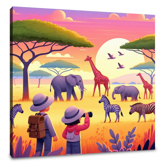 Safari Adventure Canvas - Main Image