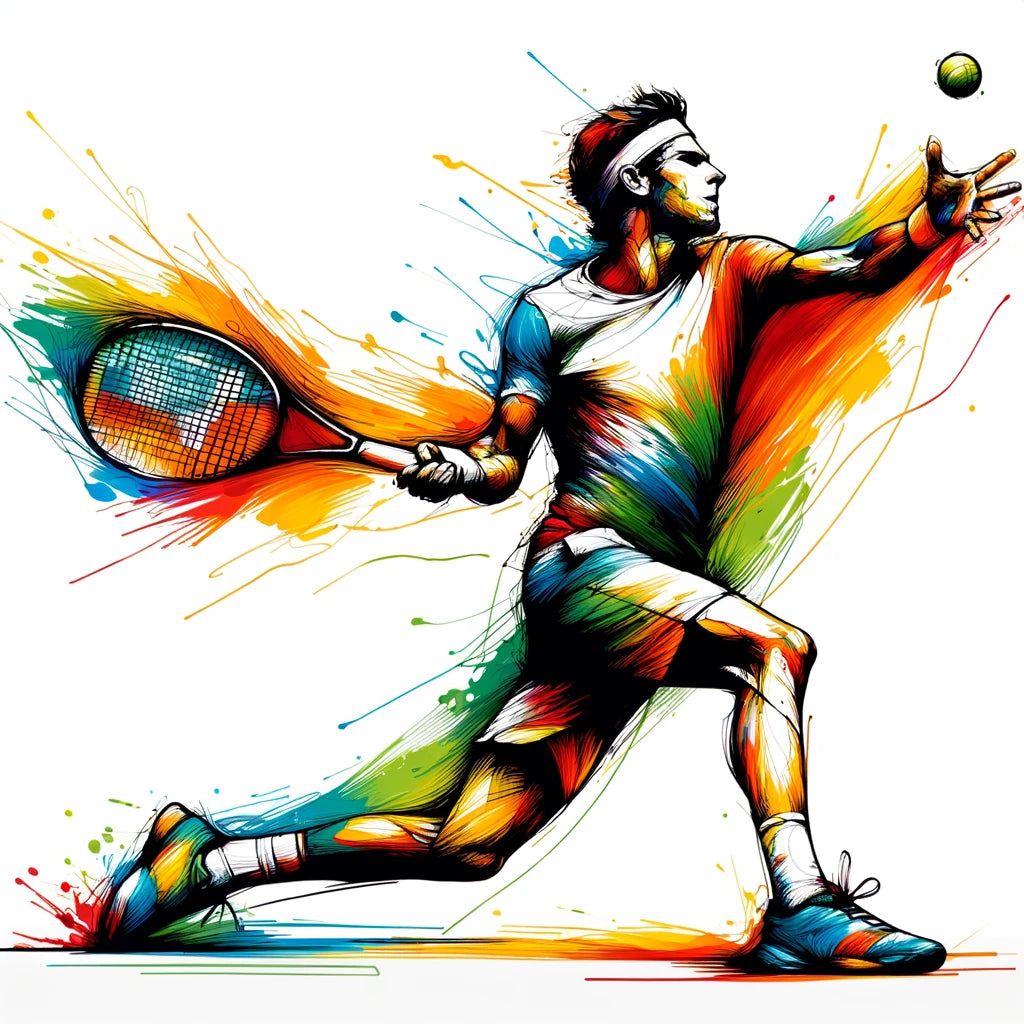 Backhand Brilliance Canvas