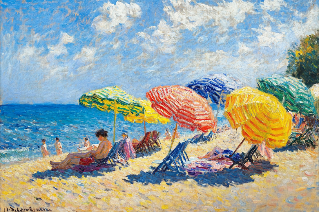 Beach Parasols Canvas